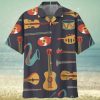 Guitar Colorful Nice Design Unisex Hawaiian Shirt For Men And