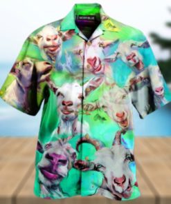 Here We Goat Again Aloha Hawaiian Shirt