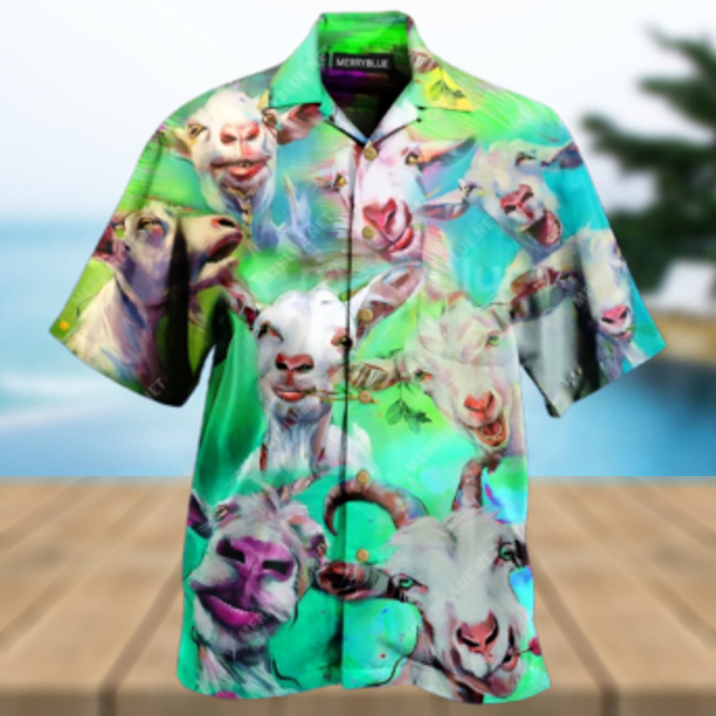 Here We Goat Again Aloha Hawaiian Shirt