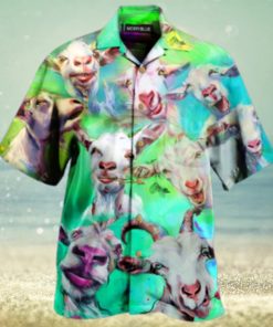 Here We Goat Again Aloha Hawaiian Shirt