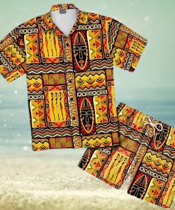 Hippie African Short Sleeve Hawaiian Shirt