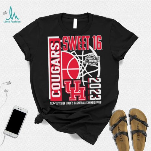 Houston Cougars 2023 NCAA Division I Men’s Basketball Championship Tournament March Madness Sweet 16 shirt