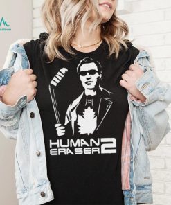 Human Eraser 2 art hockey shirt