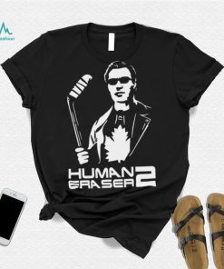 Human Eraser 2 art hockey shirt