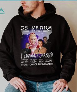I Dream of Jeannie 58 years thank you for the memories signatures shirt