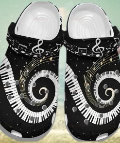 I Love Music 4 Gift For Lover Rubber Comfy Footwear Men Women Size Us Personalized Clogs