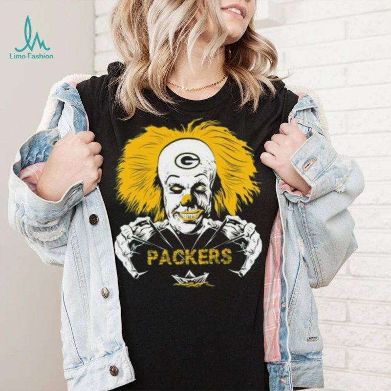 IT Horror Movies Green Bay Packers T Shirts
