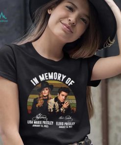 In Memory Of Presley Signatures Shirt