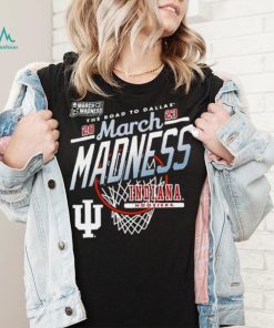 Indiana Hoosiers men’s basketball 2023 NCAA march madness the road to final four shirt