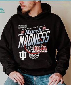 Indiana Hoosiers men’s basketball 2023 NCAA march madness the road to final four shirt