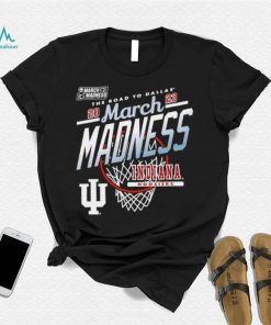 Indiana Hoosiers men’s basketball 2023 NCAA march madness the road to final four shirt