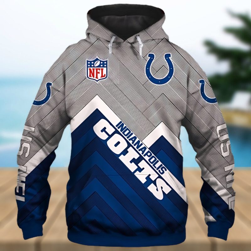 Indianapolis Colts Hoodie 3D