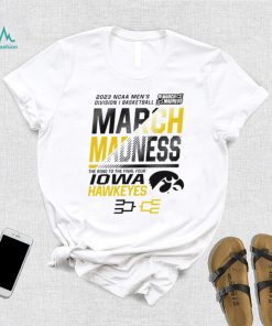 Iowa Hawkeyes Men’s basketball 2023 NCAA March madness the road to final four hoodie shirt