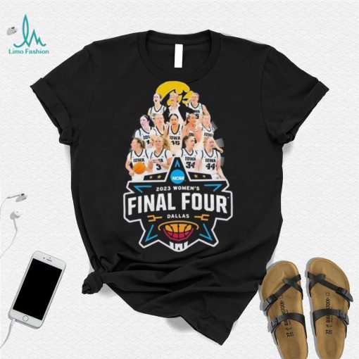 Iowa Women’s Basketball Team 2023 Women’s Final Four Dallas shirt