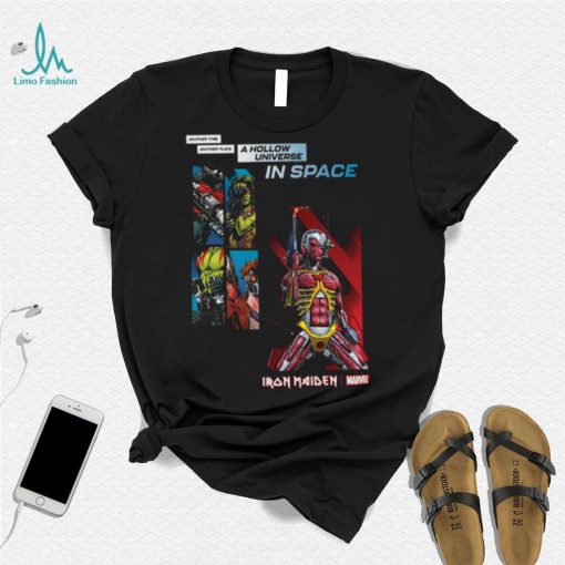Iron Maiden X Marvel Somewhere In Time Guardians Of The Galaxy T Shirt