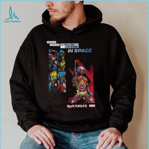 Iron Maiden X Marvel Somewhere In Time Guardians Of The Galaxy T Shirt