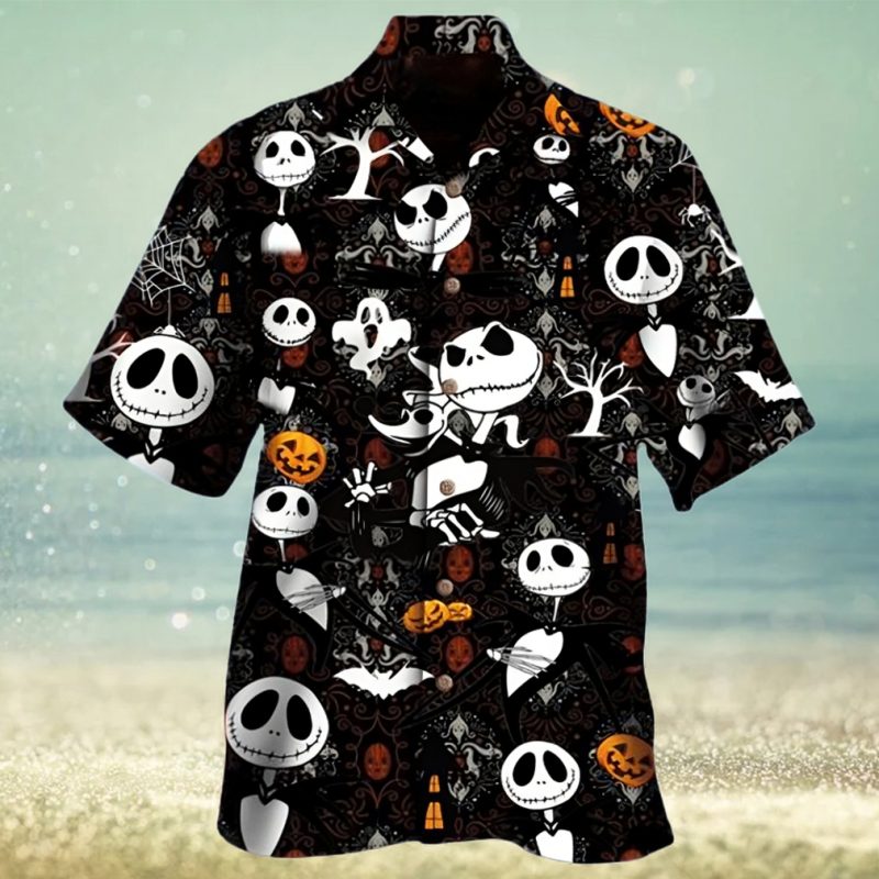 Jack Skellington Skull Trending Hawaiian Shirt