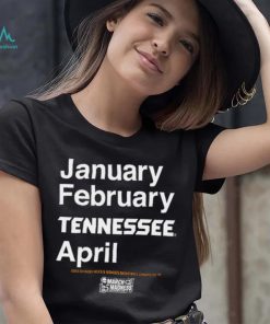 January February Tennessee Volunteers April 2923 Division I Men’s and Women’s Basketball Championships NCAA March Madness shirt