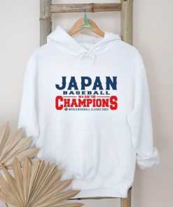 Japan Baseball wa are the Champions World Baseball Classic 2023 shirt