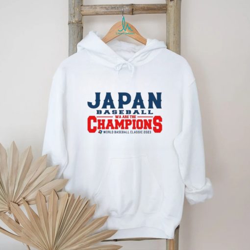 Japan Baseball wa are the Champions World Baseball Classic 2023 shirt