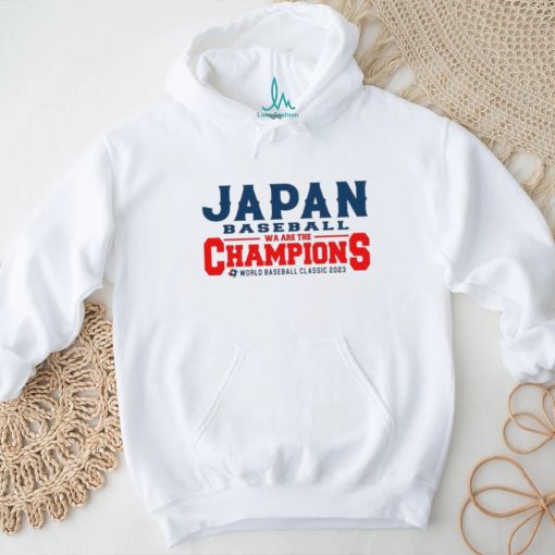 Japan Baseball wa are the Champions World Baseball Classic 2023 shirt