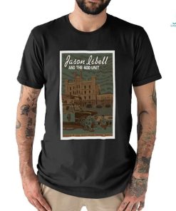 Jason isbell and the 400 unit 2023 march 14 and 15 Rialto square theatre Joliet Il poster 2023 t shirt