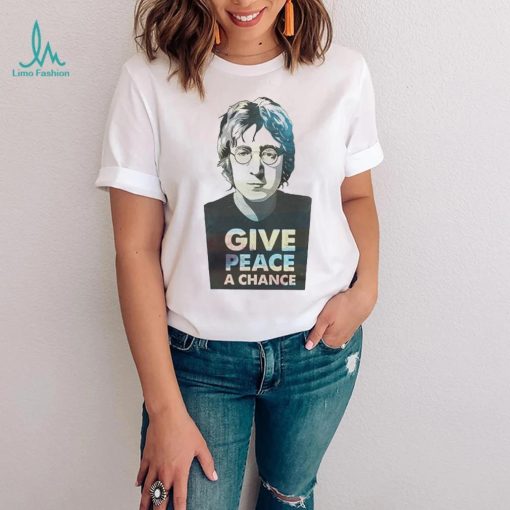 John Lennon Give Peace a Chance T Shirt