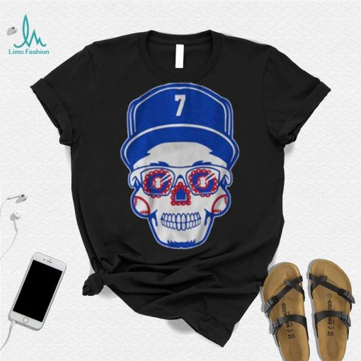 Julio Urias Sugar Skull Shirt