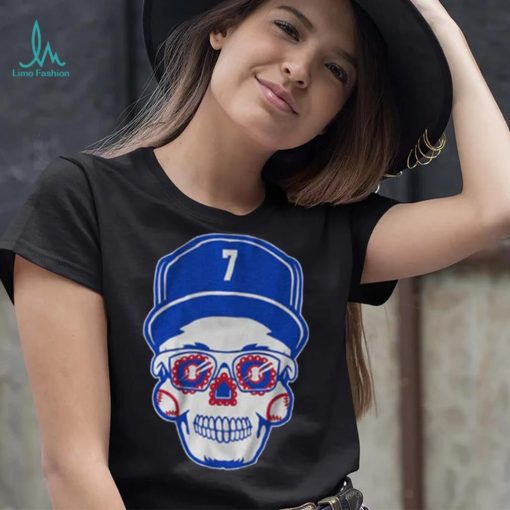 Julio Urias Sugar Skull Shirt