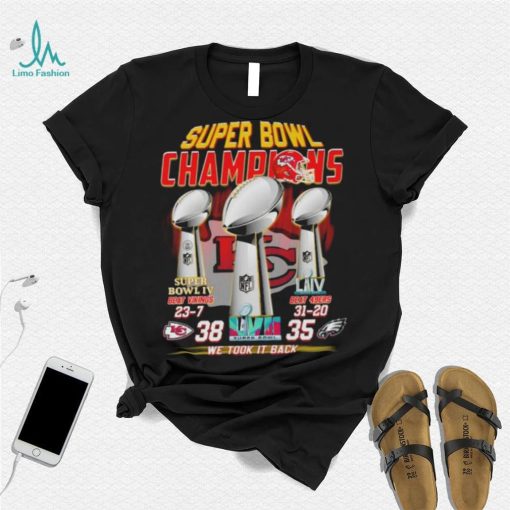 Kansas City Chiefs Super Bowl LVII Champions We Took It Back shirt