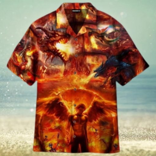 King Of Hell Lucifer Hawaiian Shirt