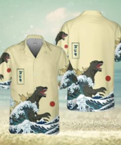 King Of Monster Godzilla Japanese Gojira Hawaiian Shirt
