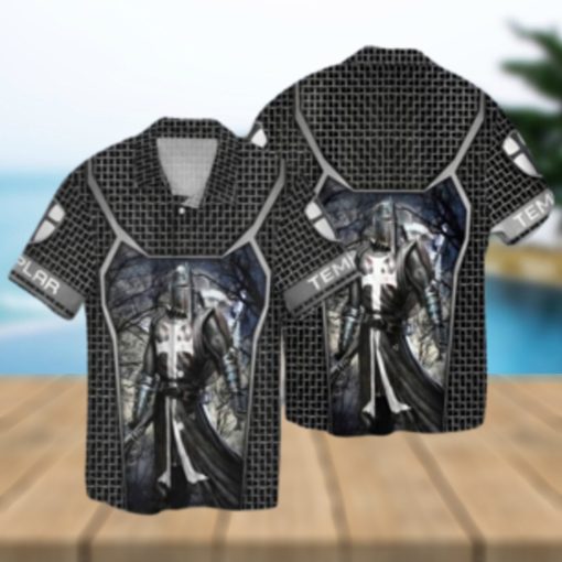 Knights Templar Armour Hawaiian Shirt