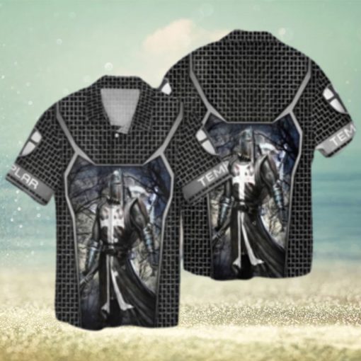 Knights Templar Armour Hawaiian Shirt
