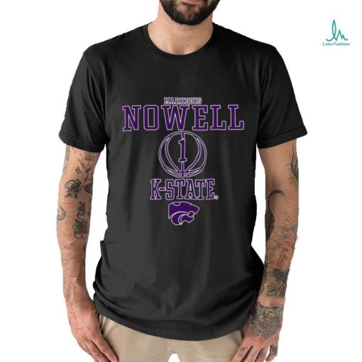 Kstate wildcats markquis nowell 1 basketball 2023 t shirt