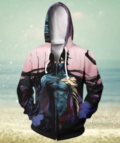 Kurosaki Ichigo Transform – Bleach Anime Graphic Zip Up Jacket Hoodie