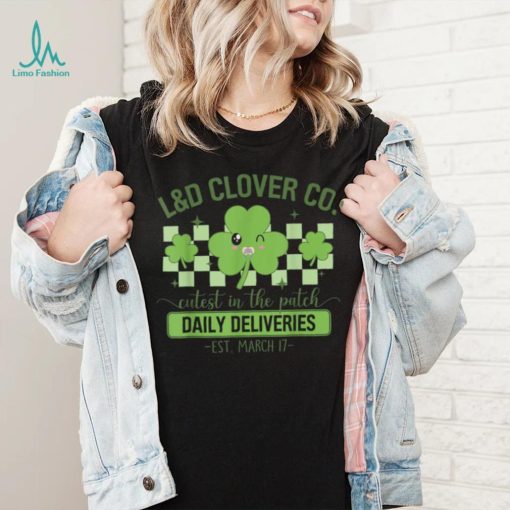 L&D Clover Co. Funny St Patrick’s Day Labor And Delivery T Shirt