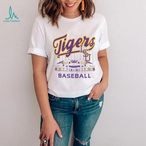 LSU Tigers Alex Box Stadium Baseball Shirt
