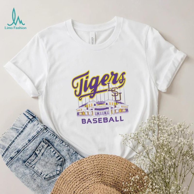 LSU Tigers Alex Box Stadium baseball shirt