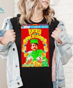 Large size lucky potatoes gluten free shirt