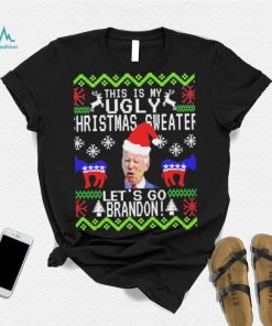 Let’s Go Brandon Shirt Ugly Christmas Anti Biden Pro America T Shirt