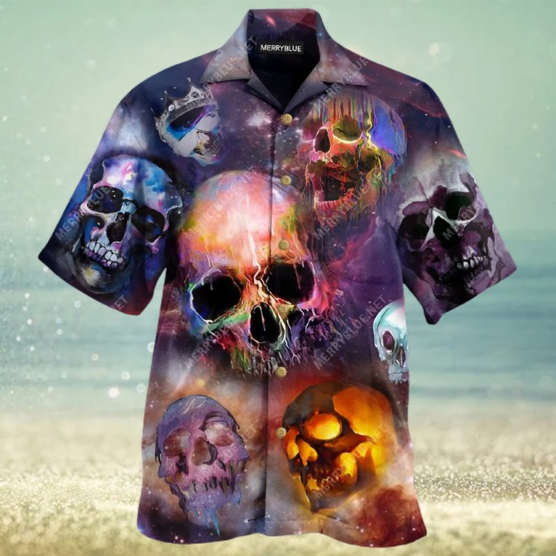 Life Is Short Dont Turn Into Skull Aloha Hawaiian Shirt