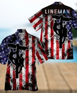 Lineman Colorful Unique Design Unisex Hawaiian Shirt For Men And Women Dhc17062235