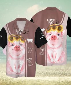 Love Pigs 1 Hawaiian Shirt