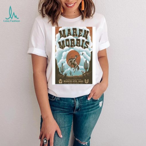 Maren Morris March 9, 2023 Globe Life Field Arlington TX Shirt