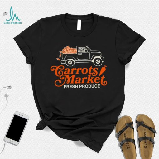 Market Carrots Fresh Produce Rugby art shirt