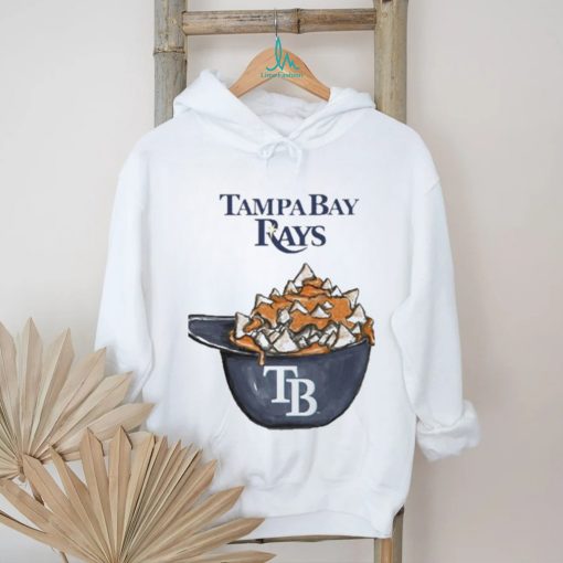 Men’s Tampa Bay Rays X Tiny Turnip White Nacho Helmet Shirt