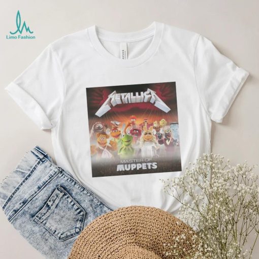 Metallica master of Muppets with Puppets parody shirt