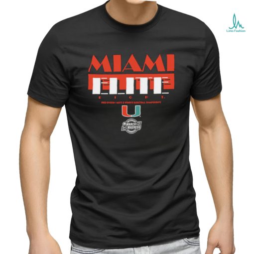Miami Hurricanes 2023 Elite Eight Men’s Basketball March Madness shirt