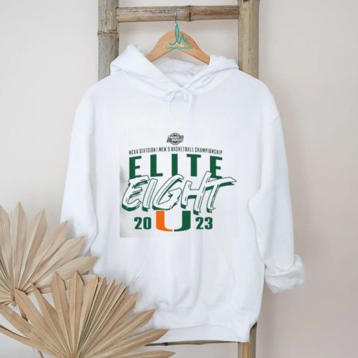 Miami Hurricanes 2023 NCAA Men’s Basketball Tournament March Madness Elite Eight Team Shirt